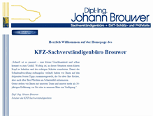 Tablet Screenshot of brouwer.biz